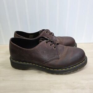 Dr. Martens 1461 Crazy Horse Waxed Full Grain Leather Oxford Shoes Men's Size 10